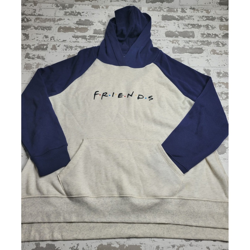 Old Navy‎ FRIENDS TV Show Hoodie Women's XL Gray/Navy